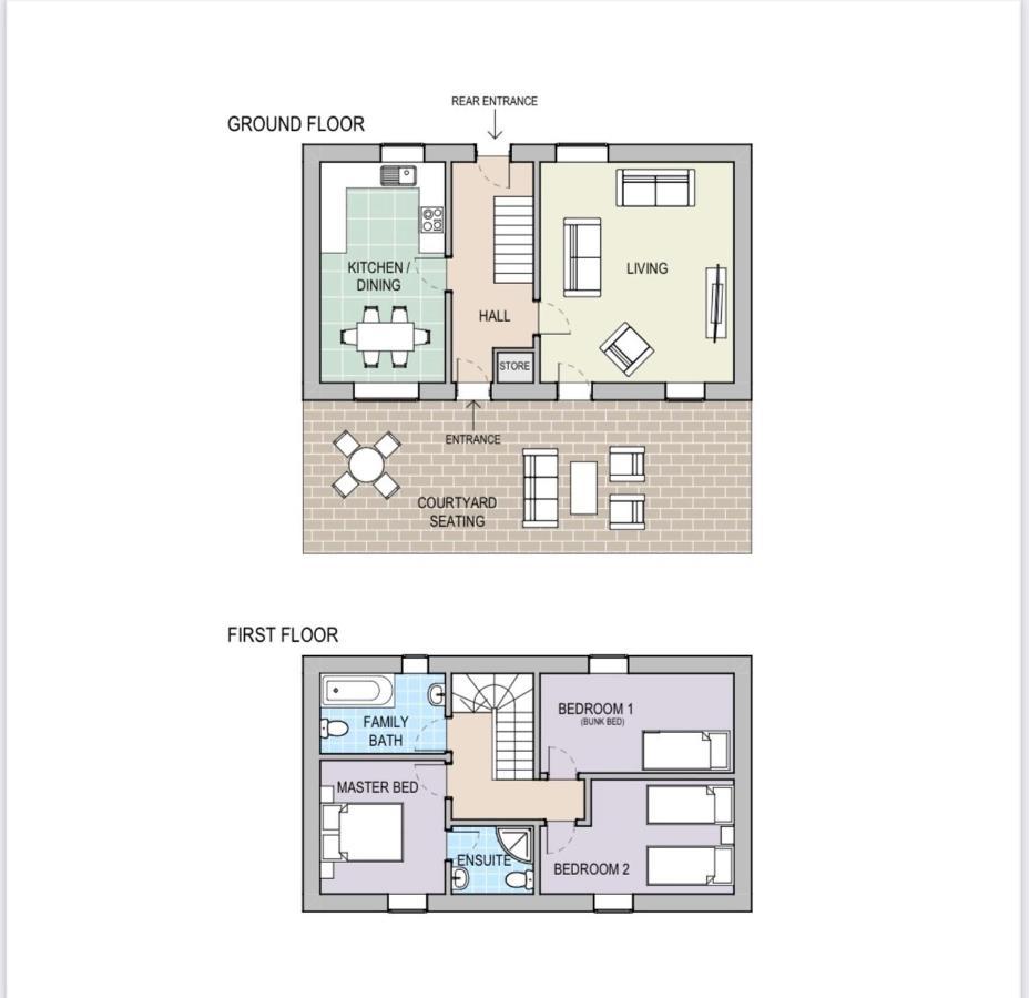 Coachmans Cottage Stony Middleton Екстер'єр фото